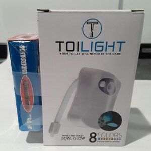 TOILIGHT - LED WATERPROOF TOILET LIGHT - COMES WITH "UH OH EMERGENCY UNDERPANTS"